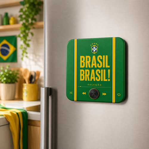 Íman Sonoro - "Brasil Brasil !" - Cântico da Seleção