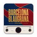 Barcelona Blaugrana Football Sound Magnet - product image 1