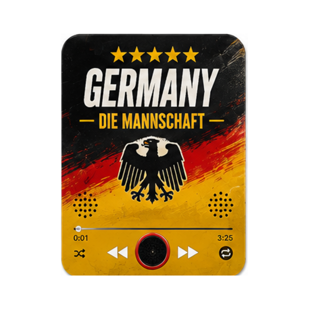Germany Football Sound Magnet - product image 1