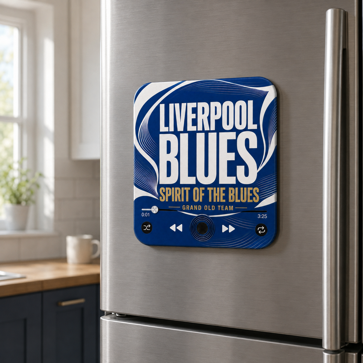 Liverpool Blues Football Sound Magnet - product image 2