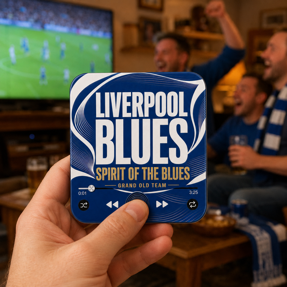 Liverpool Blues Football Sound Magnet - product image 3