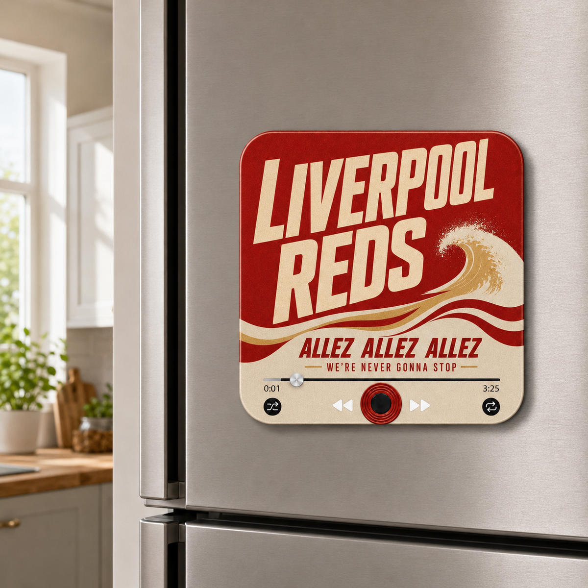 Liverpool Reds Football Sound Magnet - product image 2