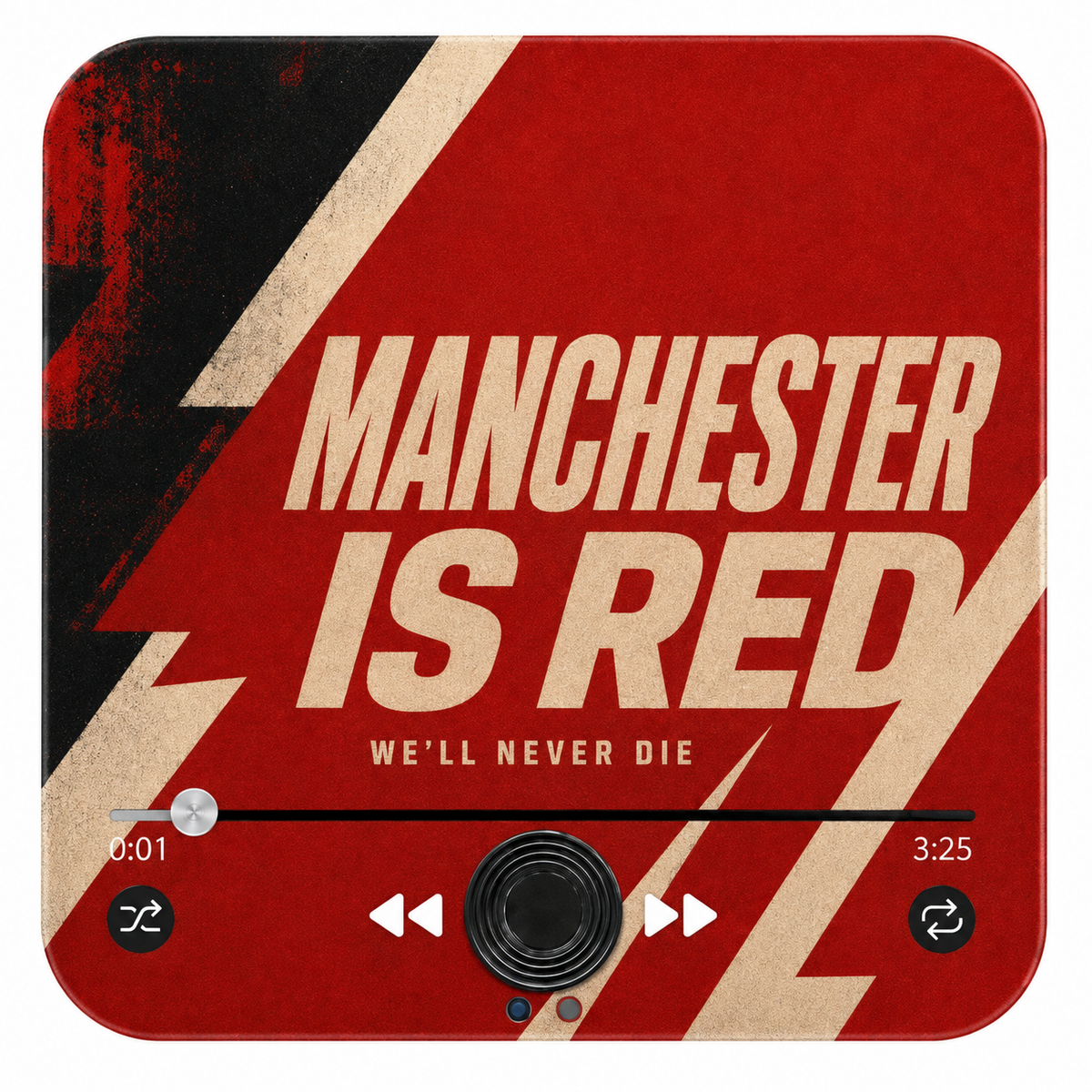 Manchester Red Football Sound Magnet - product image 1