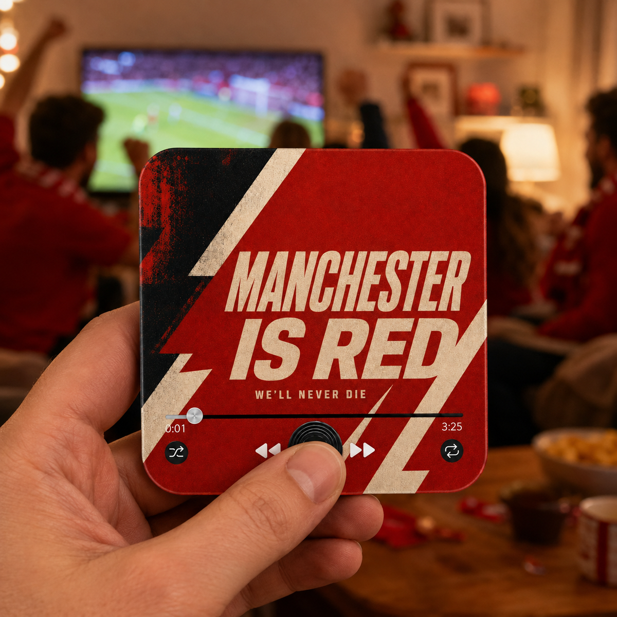 Manchester Red Football Sound Magnet - product image 2