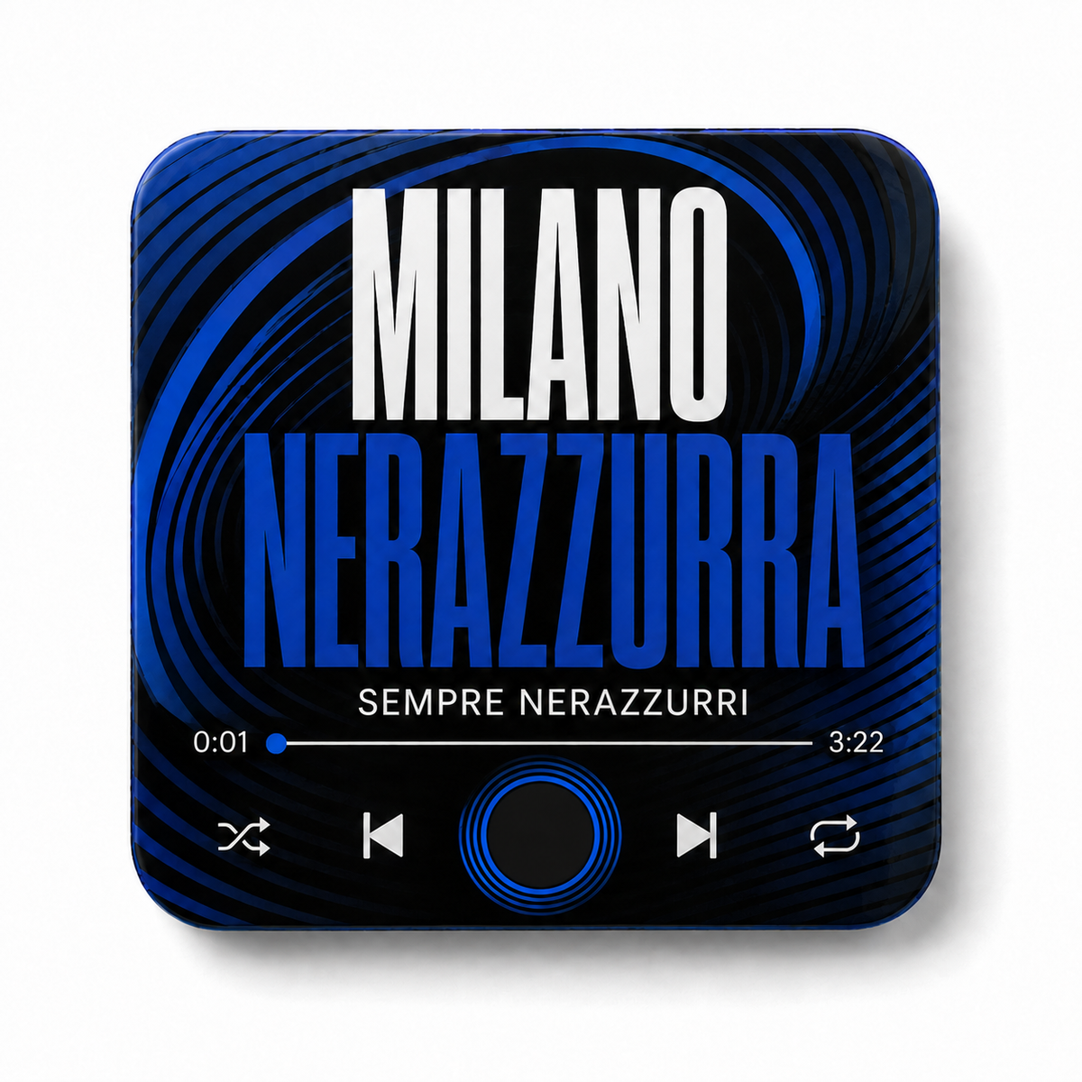 Milano Nerazzurra Football Sound Magnet - product image 1