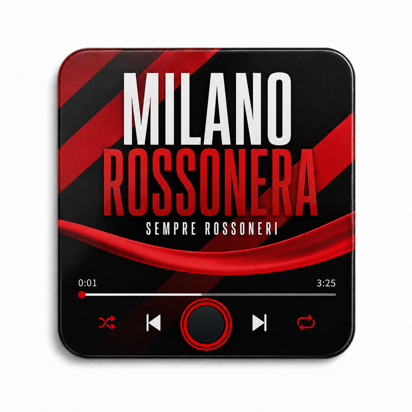Milano Rossonera Football Sound Magnet - product image 1