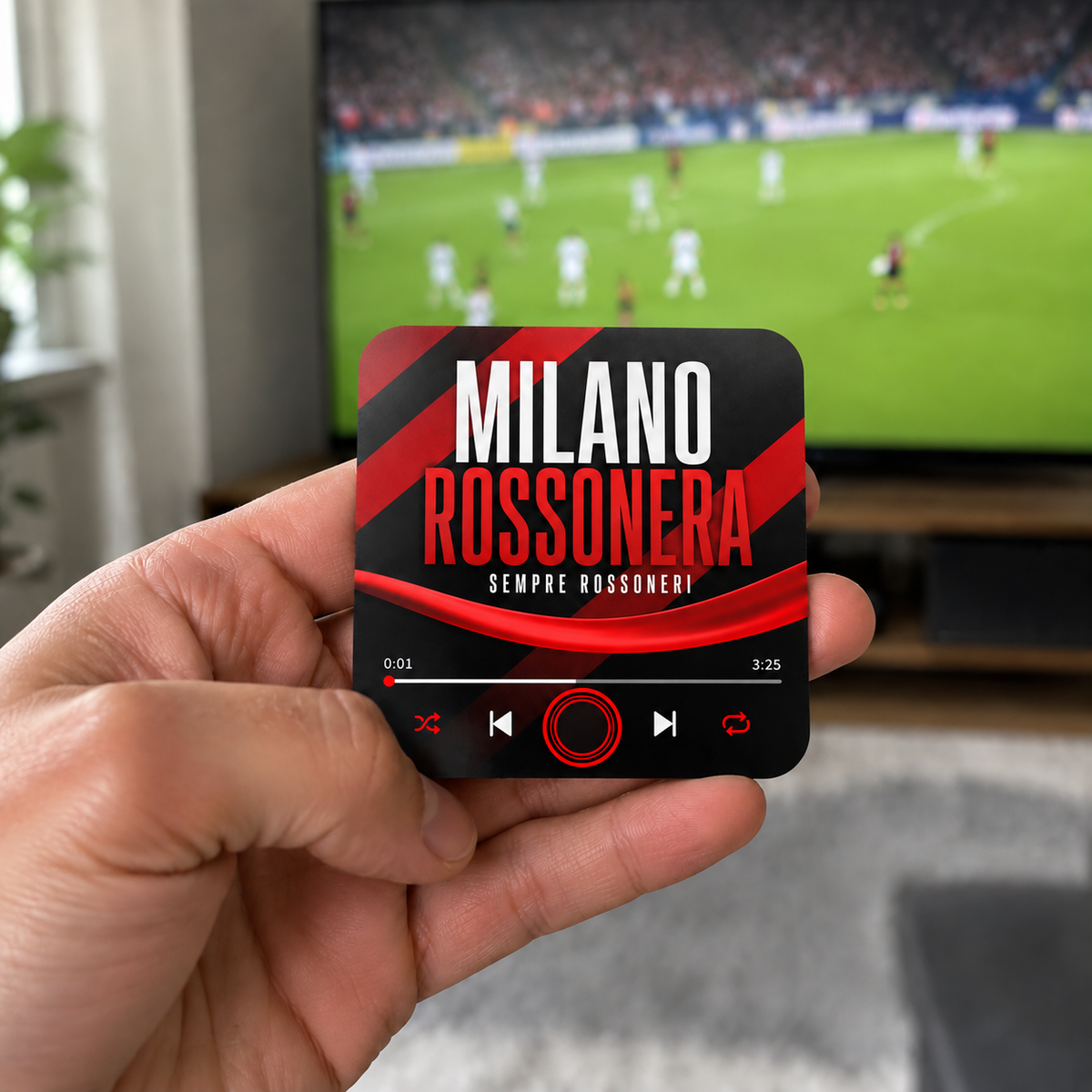 Milano Rossonera Football Sound Magnet - product image 2
