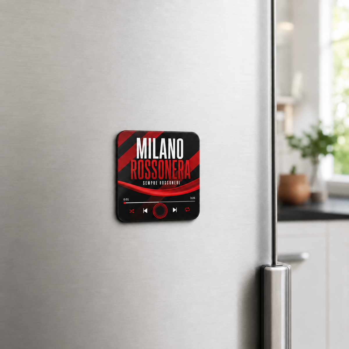 Milano Rossonera Football Sound Magnet - product image 3