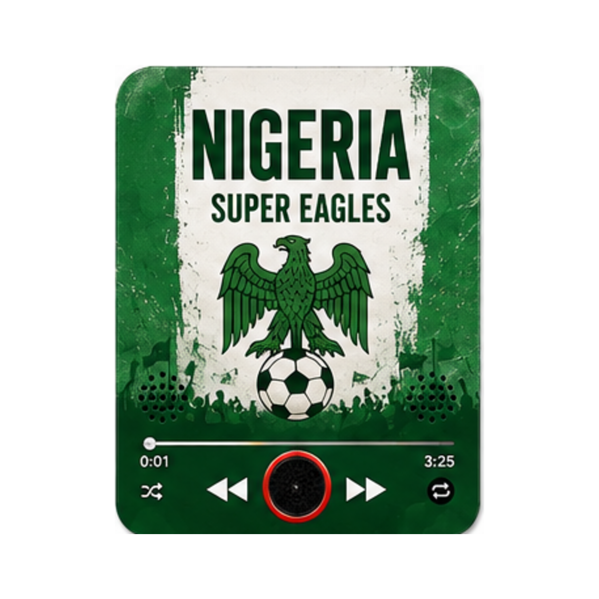 Nigeria Football Sound Magnet - product image 1