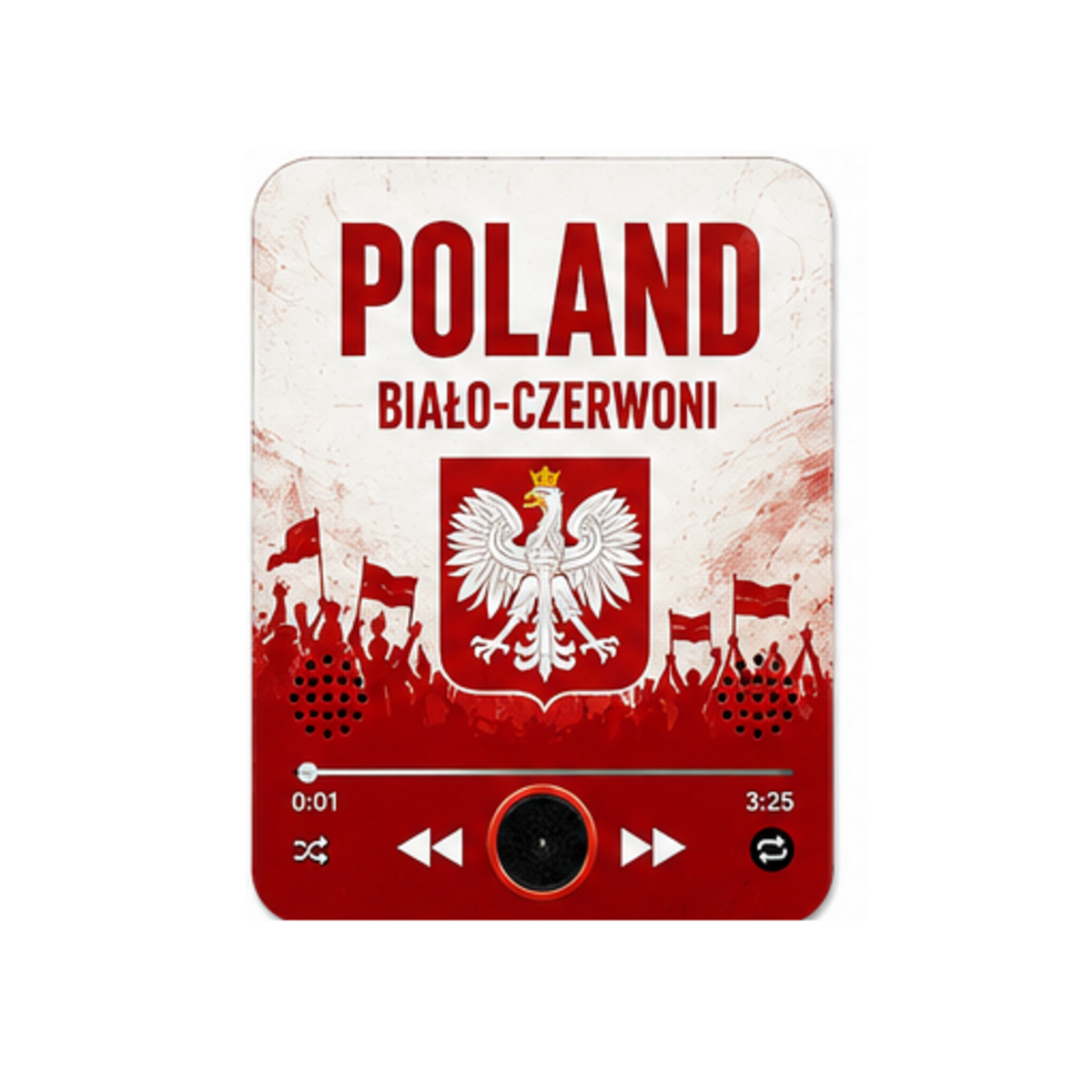 Poland Football Sound Magnet - product image 1