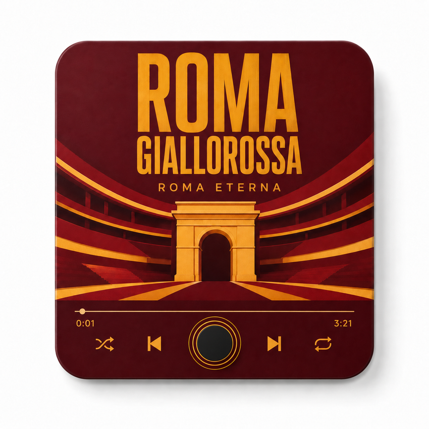 Roma Giallorossa Football Sound Magnet - product image 1