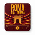 Roma Giallorossa Football Sound Magnet – product on white background