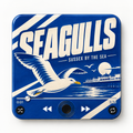 Sussex Blue & White Football Sound Magnet - product image 1