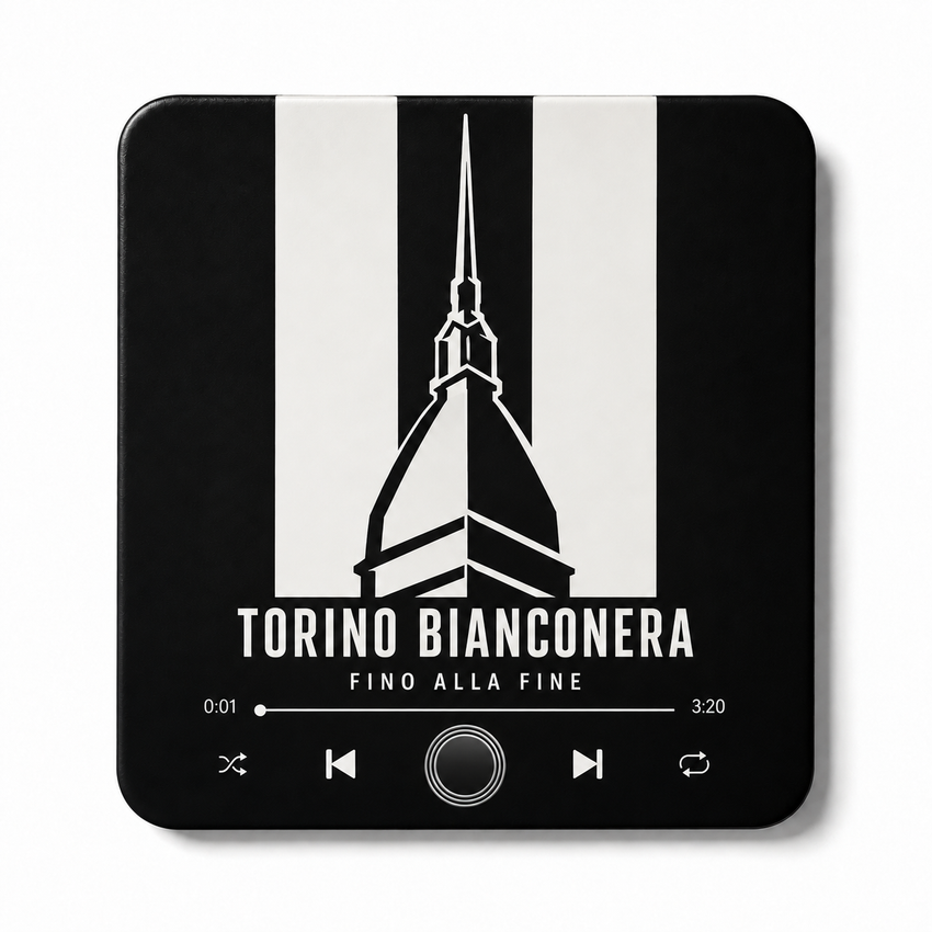 Torino Bianconera Football Sound Magnet - product image 1