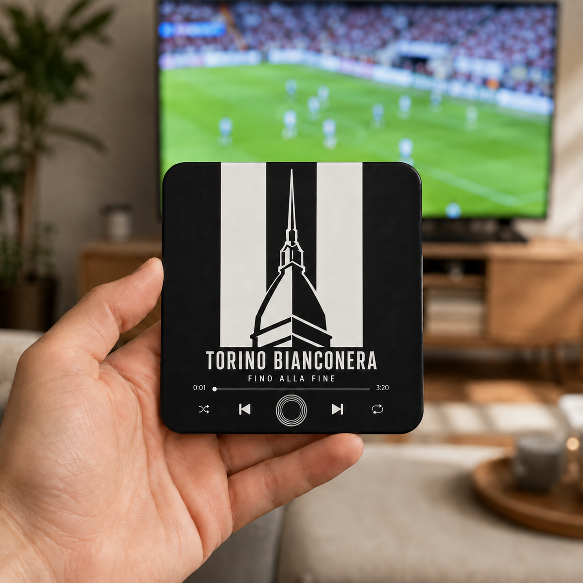 Torino Bianconera Football Sound Magnet - product image 2