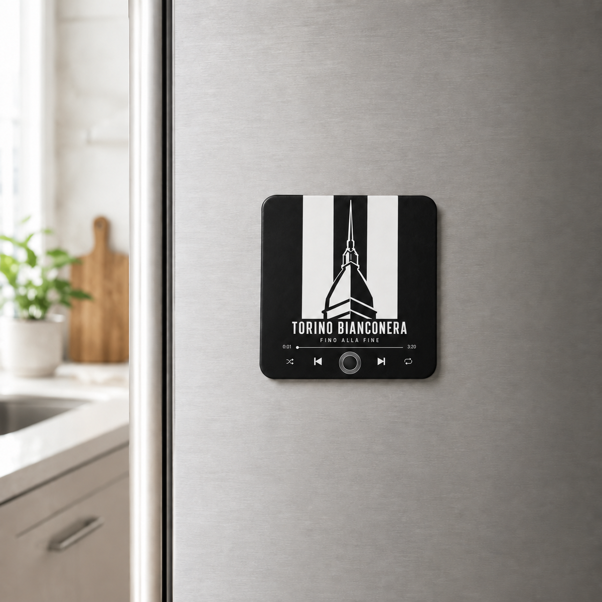Torino Bianconera Football Sound Magnet - product image 3